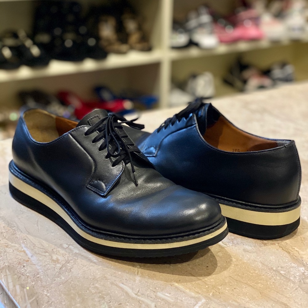 Prada Leather Lace Up
